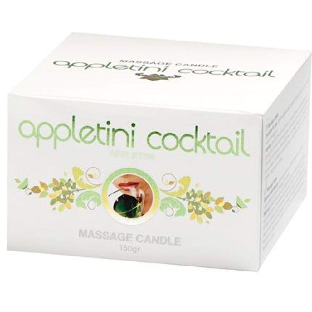 Cobeco Massage Candle Appletini Cocktail, 150 gram