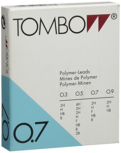 Tombow ex-07p-f – Box 12 Tuben mit 12 Minen, 0.7 mm