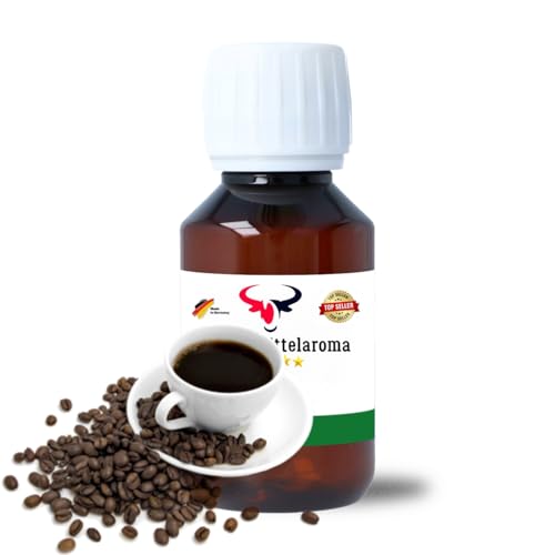 Kaffee Konzentrat Drops hochkonzentriertes Aroma Lebensmittelaroma Intensives Aroma zum Backen in Lebensmitteln & Getränken, für Diffuser Vernebler Nebelmaschinen Wassersprudler uvm. (100 ml)