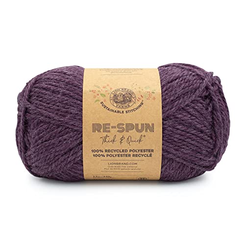 Lion Brand Re-Spun Thick & Quick Yarn-Cosmos 843-146