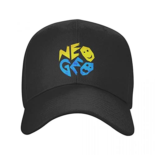 Baseballmütze Neogeo Arcade Game Neo Geo Logo Baseballmütze Erwachsene verstellbare Vatermütze Männer Frauen Sonnenschutz Hysteresenhüte Trucker Caps