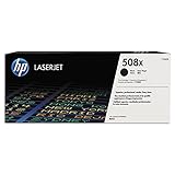 HP 508X (CF360X) Schwarz Original Toner mit hoher Reichweite für HP Color Laserjet Enterprise M552dn, M553, M577, XL