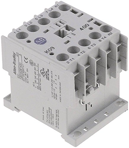 Leistungsschütz 100-K09*400 230V AC1 20A Hauptkontakte 4NO Schraubanschluss 9A/4 kW 20A 230VAC