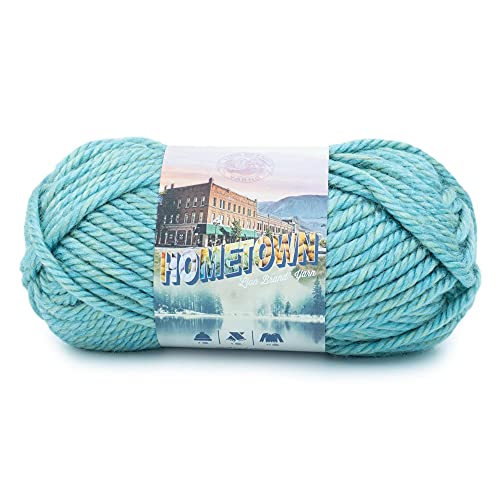 Lion Brand Yarn 135-236 Hometown Garn, acryl, Reseda Dojo, 113 Gramm