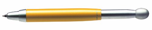 Tombow Damen Collection Kugelschreiber wird in einer Gelb Leder Tasche, Gelb