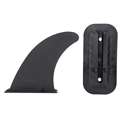 Demeras 2PCS Surfboard Fin Thrusters Tir Fins Abnehmbare Surfboard Tail Ruder Kunststoff Surfing Watershed Fin für Paddle Board Kanu Surfboard Flossen