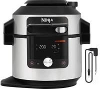 Ninja Foodi MAX 14 in 1 OL750EU Multifunktionskochgerät , schwarz/silber