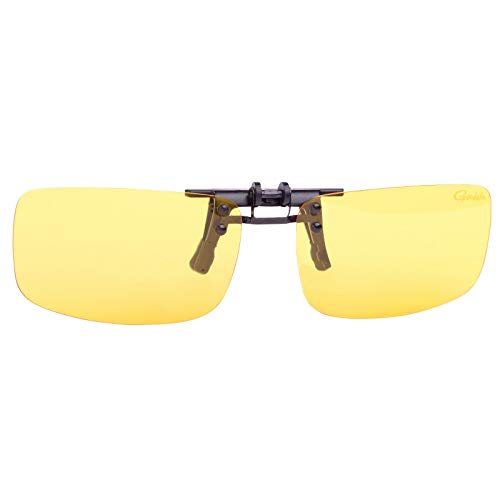 Gamakatsu G-Glasses Polarisierender Brillenaufstecker Light Amber