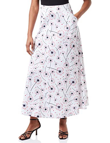Love Moschino Womens Long Skirt, Dandelion F.BCO, 44