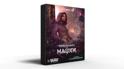 Rock Manor Games Merchants of Magick - A Set a Watch Tale Brettspiel