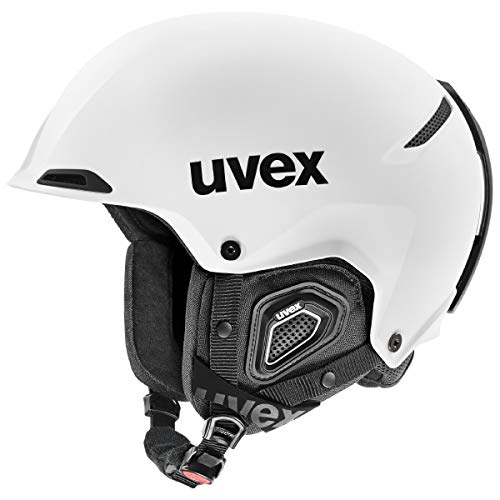 uvex Unisex – Erwachsene Jakk+ IAS Skihelm, white mat, 55-59 cm