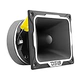 DS18 PRO-TWX5 Aluminium-Superbullet-Hochtöner, 3,8 cm (1,5 Zoll), VC 500 W max., 250 W RMS, 4 Ohm mit eingebauten Crossover-Hochtönern sind die besten auf dem professionellen Audio- und Voceteo-Markt