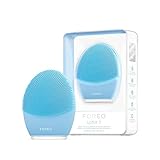 FOREO LUNA 3 Mischhaut - Gesichtsreinigungsbürste - Straffendes Gesichtsmassagegerät - Hygienische Gesichtspflege - Reisefreundliches Gesichtspeeling - Silikonbürste - App-verbunden