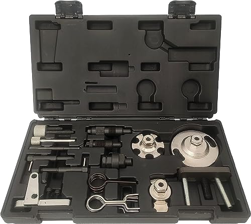 ZKTOOL Werkzeug zum Nockenwellen verriegelung kompatibel mit VW Audi A6L 2.7, Q7 3.0TDi, 4.0 4.2Tdi V8 CRD A4, A5, A6, A8, Q5, Q7 2.0D 2.7D 3.0TDI Motor, Nockenwellenausrichtungs-Timing-Werkzeug