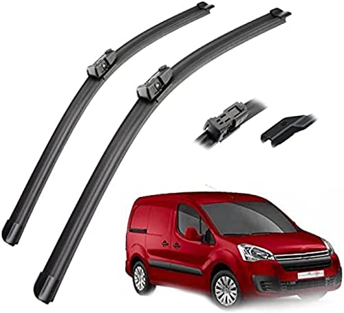 2 Teile/satz Auto Frontscheibe Scheibenwischerblätter 26"+16" Wischer, Für Citroen, Für Berlingo B9 2008 2009 2010 2011 2012 2013 2014 2015 2016 2017 2018 (Größe: 1)