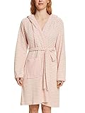 ESPRIT Bademäntel Damen Kapuze Striped Hoody Rose - 0009 S