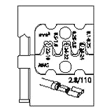 GEDORE Modul-Einsatz für Flachsteckhülsen 2,8, 1 Stück, 8140-09