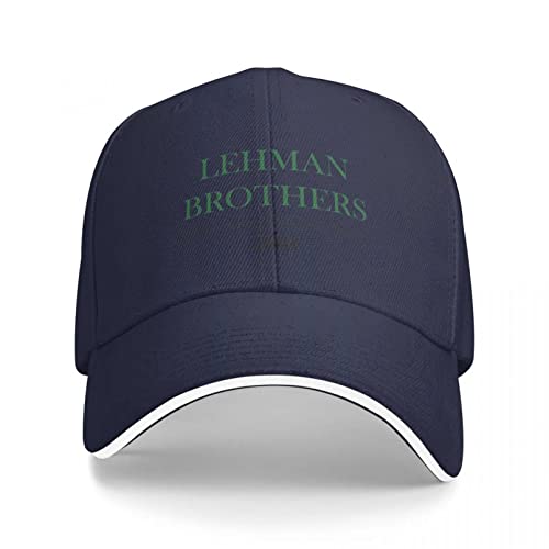 Baseballmütze Lehman Brothers Risk Management dept Baseballmütze Rugby Military Tactical Caps Snapback Cap Icon Herren Tennis Damen