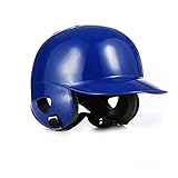 Baseballhandschuh Professioneller Baseball-Helm für Baseball-Match-Training Kopfschutz Baseball-Protektor Helm-Kappe Kinder Teenager Adult Casco (Color : Blue, Size : L)