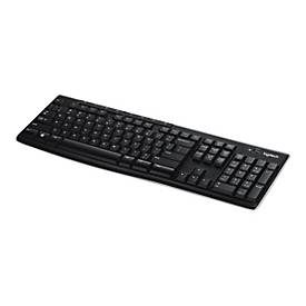 Logitech Wireless Keyboard K270 - Tastatur - kabellos - 2.4 GHz - Schweiz