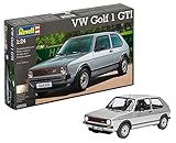 Revell Ag (Germany) RV07072 Revell Modellbausatz Auto 1:24 - Volkswagen VW Golf 1 GTI im Maßstab 1:24, Level 4, originalgetreue Nachbildung mit vielen Details, 07072