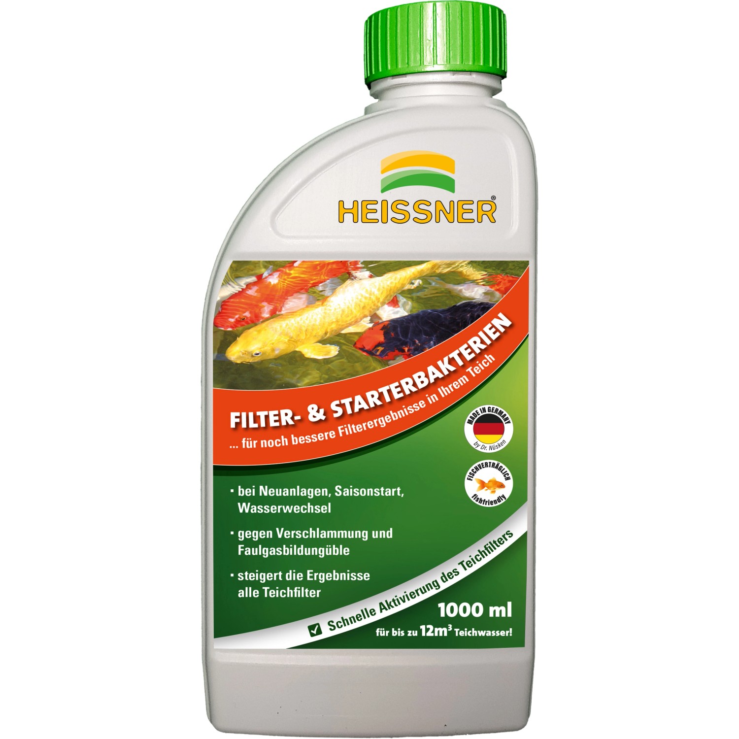 Heissner Teichpflege Filter- & Start-BAKTERIEN, 1000ml