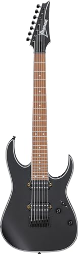 Ibanez RG7421EX Black Flat 7-String Electric Guitar