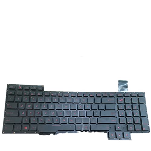 FQ Laptop Tastatur für ASUS GFX70 GFX70J GFX70JZ GFX70JS Schwarz Amerikanische Version