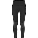 Fjallraven, Abisko Trekking Tights Pro, Leggings, Schwarzeisengrau, L, Frau