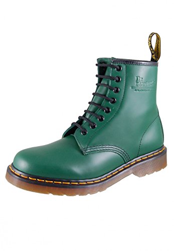 Dr. Martens 1460 Glatt, Erwachsene Unisex Stiefel,, Grün (Green), 40 EU