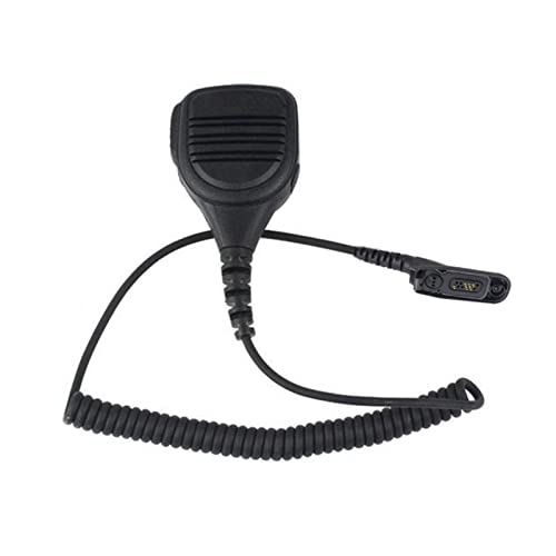 ARSMI Mic Schulter PPT Mikrofonlautsprecher for XPR6550 APX7000. Xir P8268 P8260 P8200 P8660 DP4400 DP4800 Walkie-Talkie-Mikrofon