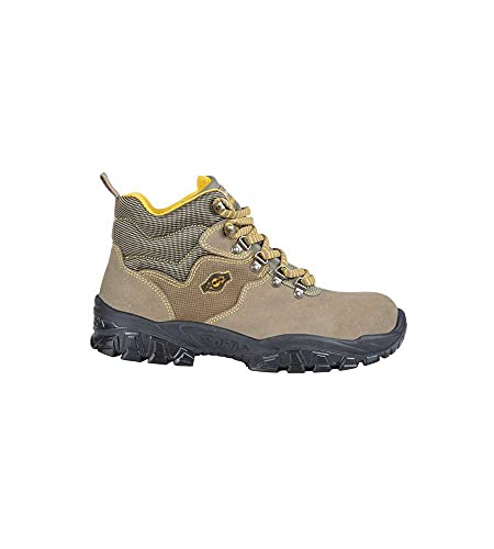 Cofra NT130-000.W46 NEW TEVERE S1 P SRC Sicherheitsstiefel, Beige/Gelb, Größe 46