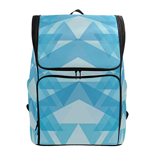 FANTAZIO Nahtloser Abstrakter Hintergrund Laptop Outdoor Rucksack Reise Wandern Camping Rucksack Pack Casual Groß College Schule Daypack