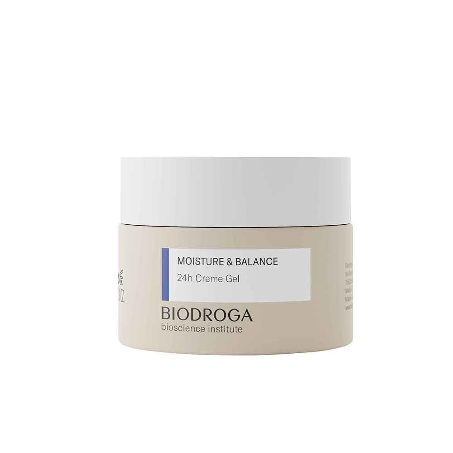 Biodroga Gesichtspflege 24h Creme Gel 50 ml – Feuchtigkeitscreme Moisture Pflege Gesichtscreme Ölfrei