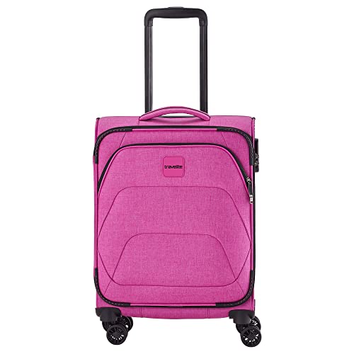 Travelite Adria - 4-Rollen-Kabinentrolley S 55 cm pink