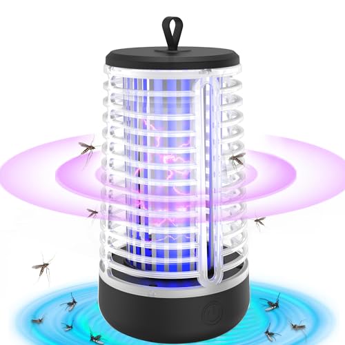 Insektenvernichter elektrisch,2.5W 2000V UV Mückenlampe Outdoor,mückenfalle elektrisch, fliegenfalle elektrisch,Insektenfalle elektrisch für Innen und außen