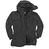 Marc & Mark 3in1 Jacke Davos Übergröße bis 10XL schwarz, Größe:4XL