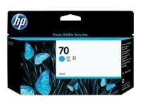 Hp hewlett packard 70 tinte cyan 130 ml vivera designjet z2100