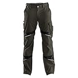 KÜBLER Workwear KÜBLER ACTIVIQ Arbeitshose HIGH Oliv/schwarz