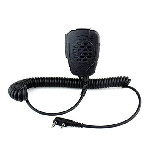 ARSMI Mini-Lautsprecher-Mikrofon-wasserdichtes Handheld-Mikrofon TK3107 3207. Passt for Baofeng UV-5R Walkie Talkie fit for Kenwood Walkie-Talkie-Mikrofon (Color : B)