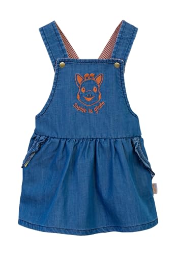 Sophie la girafe Kleid 43115 blau, Größe 80, 12 Monate