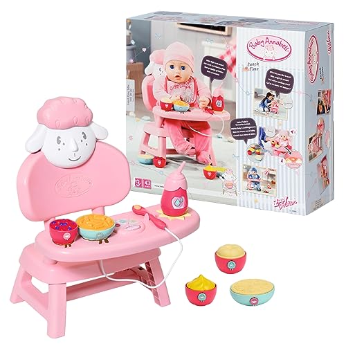 Zapf Creation Puppenhochstuhl "Baby Annabell Lunch Time Tisch"