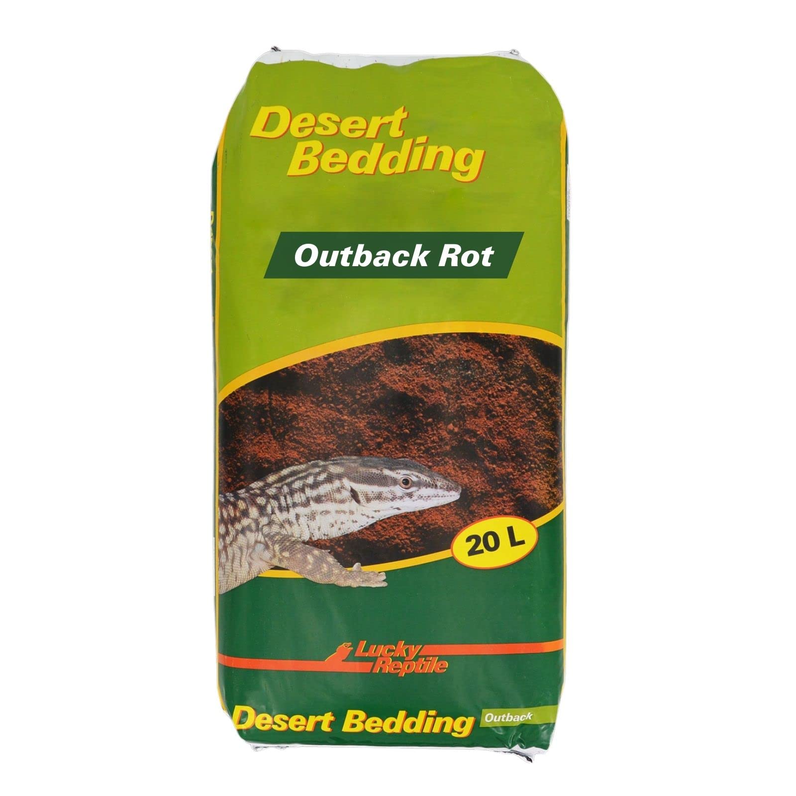 Lucky Reptile DBO-20 Desert Bedding "Outback rot" 20 Liter, Bodengrund für Wüstenterrarien, grabfähig