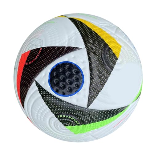 Professioneller, offizieller Fußballfußball, Größe 5, PU, nahtlos, verschleißfest, für Outdoor-Sport, Training, Spiel, Fußball