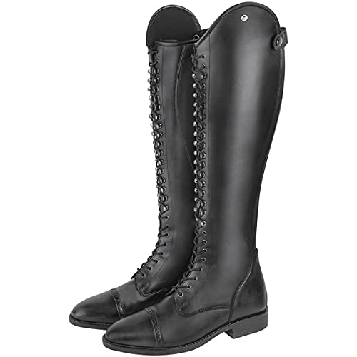 ELT Damen Reitstiefel Portland Polo schwarz 41 kurz/eng