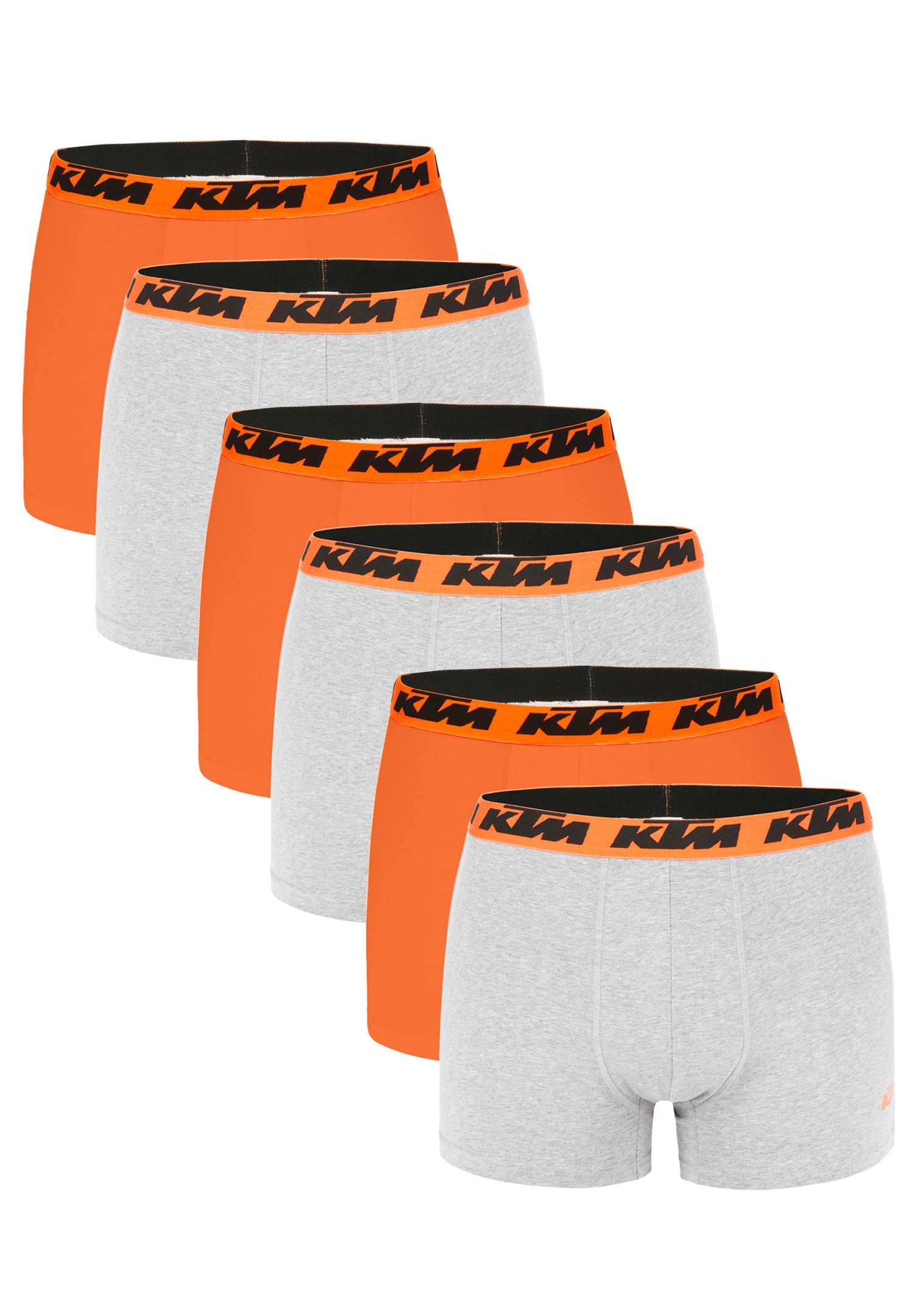 KTM by FREEGUN Boxershorts für Herren Unterwäsche Pant Men´s Boxer 6 er Pack