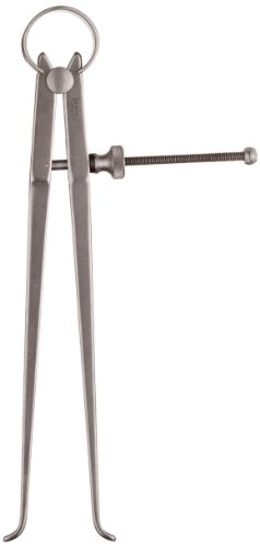 Starrett 74 festen Mutter im A-Spring Messschieber, quadratisch Bein, 0 cm/0 mm – 10,2 cm/100 mm Range