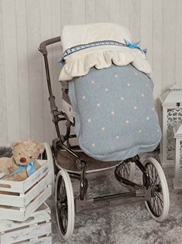 Babyline Caricias – Kinderwagensack blau