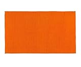 Gözze - Anti-Rutsch-Badematte, Superweich, 100% Mikrofaser, 60 x 100 cm - Orange