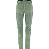 Fjallraven 89827S-613-614 Abisko Midsummer TRS W Short Shorts Damen Jade Green-Patina Green Größe 46